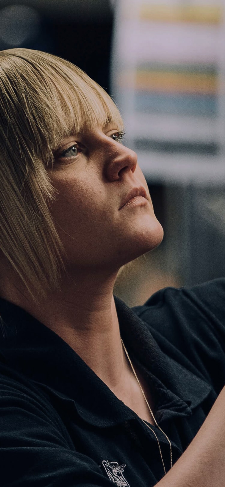 Barista making coffee